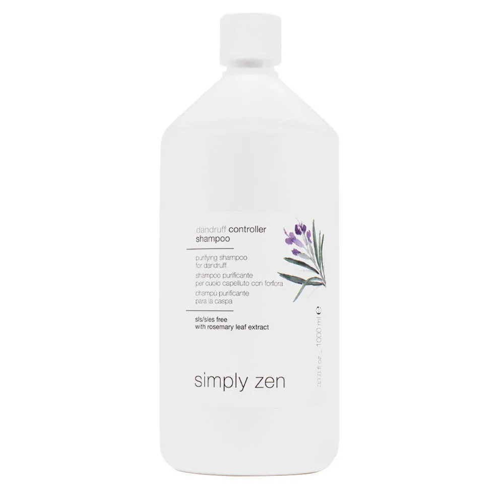 Zone Concept Simply Zen Dandruff Controller Shampoo 1000ml - reinigendes Anti-Schuppen-Shampoo