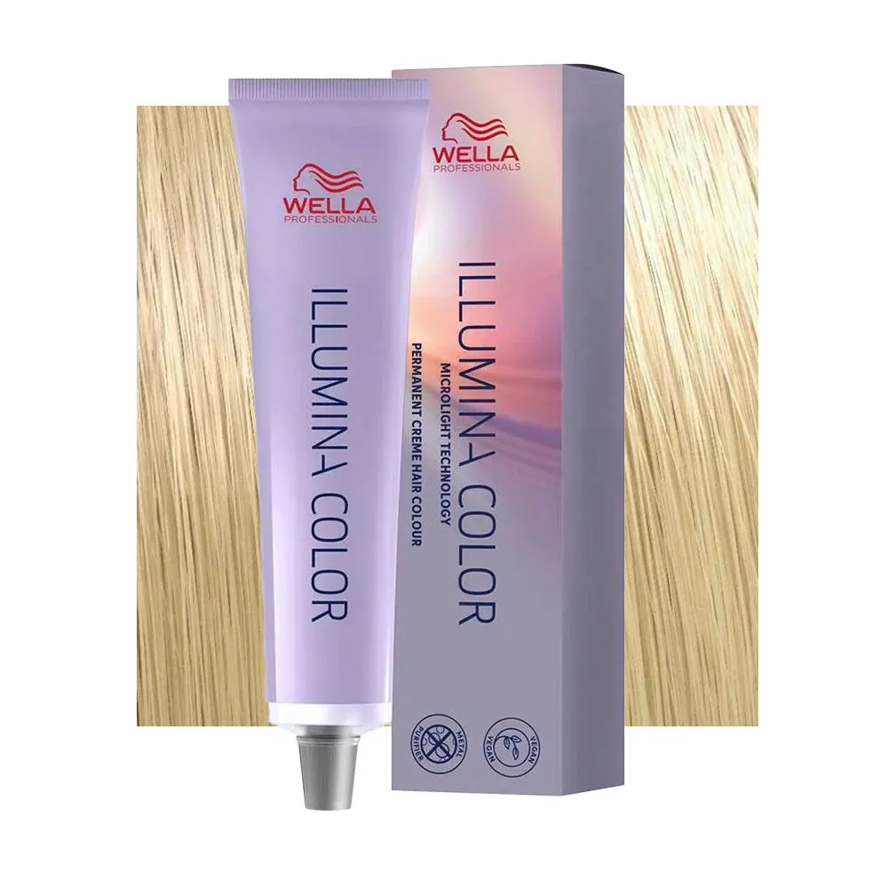 Wella Illumina Color 10/38 Goldenes Platinblond 60 ml - permanente Färbung
