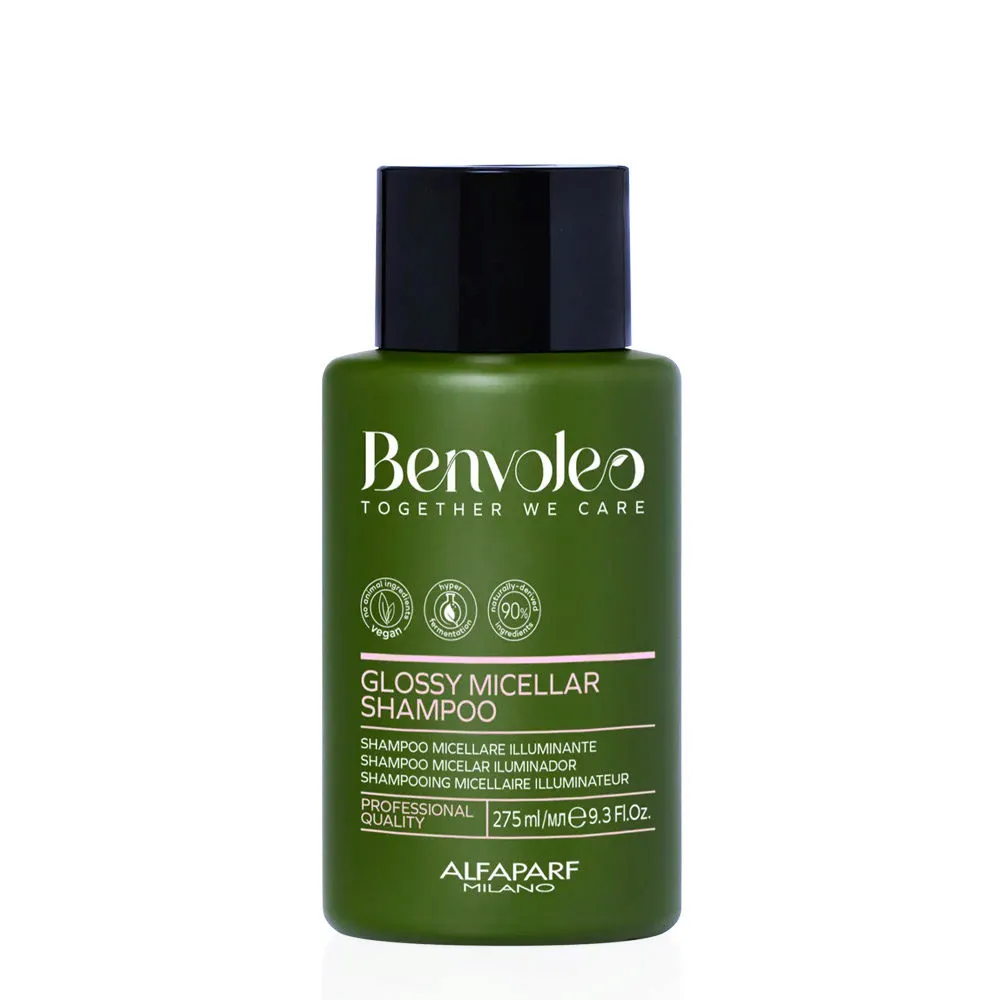 Alfaparf Milano Benvoleo Glossy Micellar Shampoo 275ml - glänzendes mizellares Shampoo