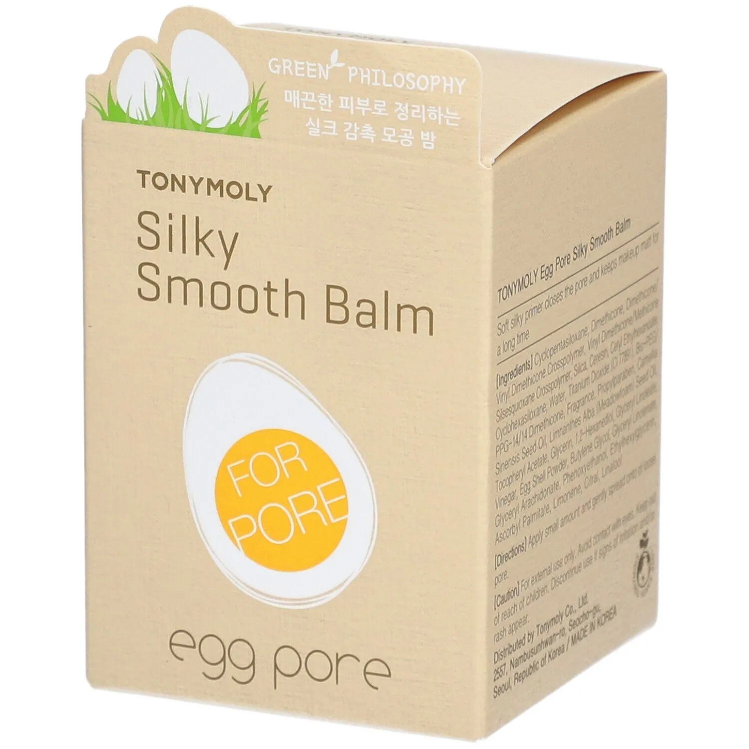 TONYMOLY Egg Pore Silky Smooth Balm