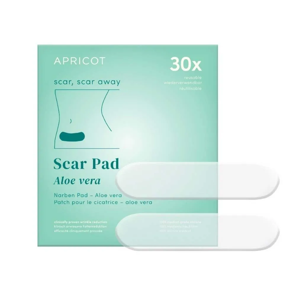 APRICOT Wiederverwendbare Narben Pads mit Aloe Vera