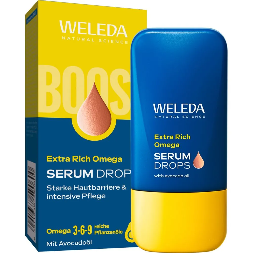 Weleda Extra Rich Omega Serum Drops – nährende Pflege & Schutz durch dreifache Omega-Power