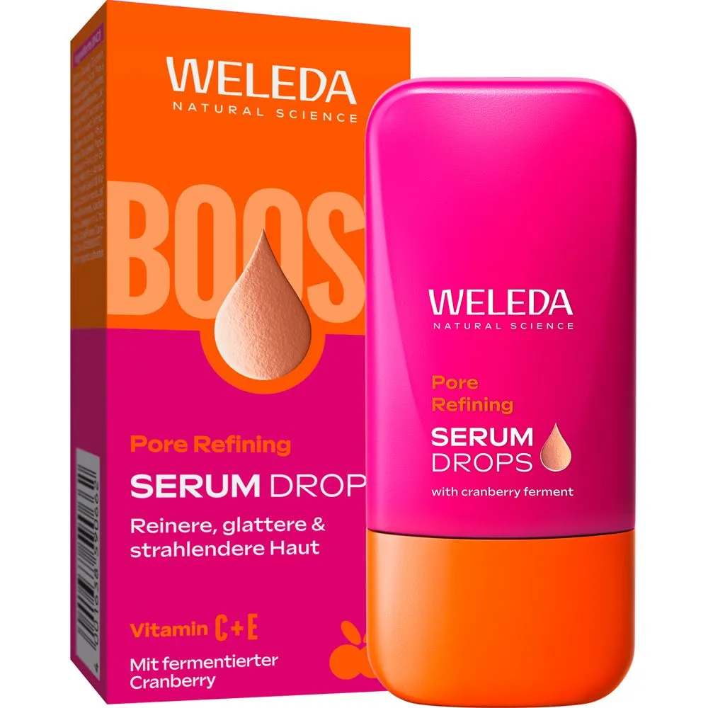 Weleda Pore Refining Serum Drops – Verfeinert Poren und pflegt für einen klaren, ebenmäßigen Glow-Teint