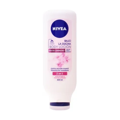 Nivea Körperlotion unter der Dusche Lichteffekt