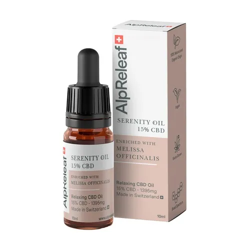 AlpReleaf Serenity Hanföl 15 % CBD