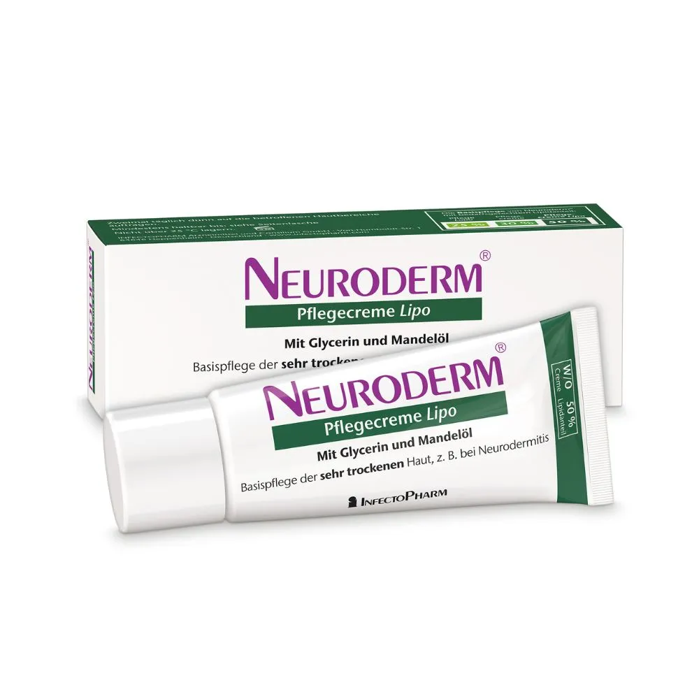 NEURODERM Pflegecreme Lipo Basispflege der sehr trockenen Haut, 250 ml Creme