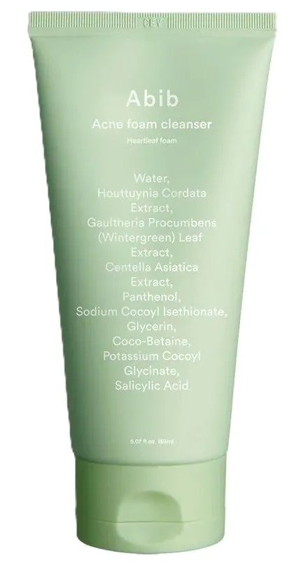 Abib Acne Foam Cleanser-Heartleaf Foam 150 g