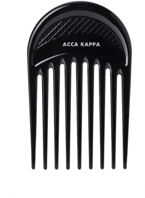 Acca Kappa Professional Round Afro Comb Styler – 7626 Black