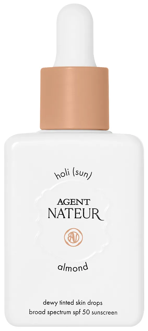 holi (sun) dewy tinted serum SPF almond