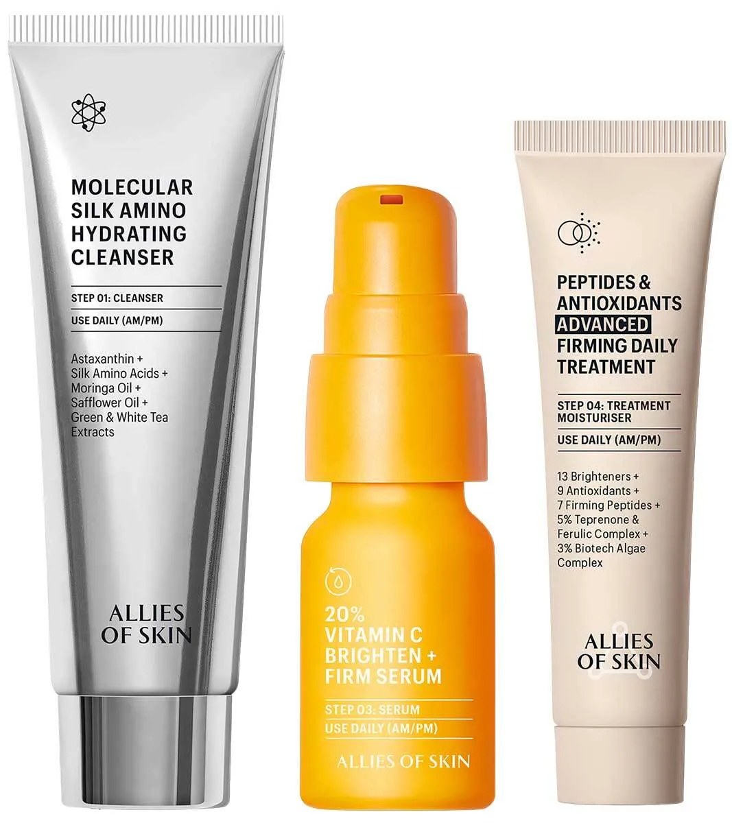 Daily Firming Trio Anti Aging Skincare Kit