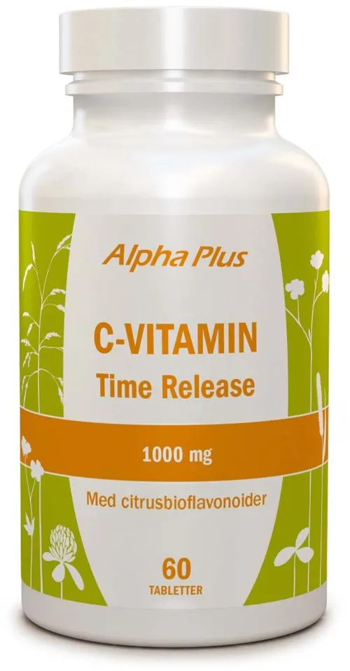 Alpha Plus C- vitamin Time Release 1000 mg 60 Tabs