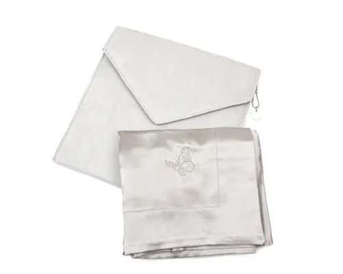 Amelie Soie Secrets de beauté Premium Collection Silk Pillow Grey