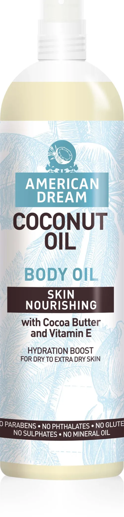American Dream Coconut Cocoa Butter Body Oil 200 ml