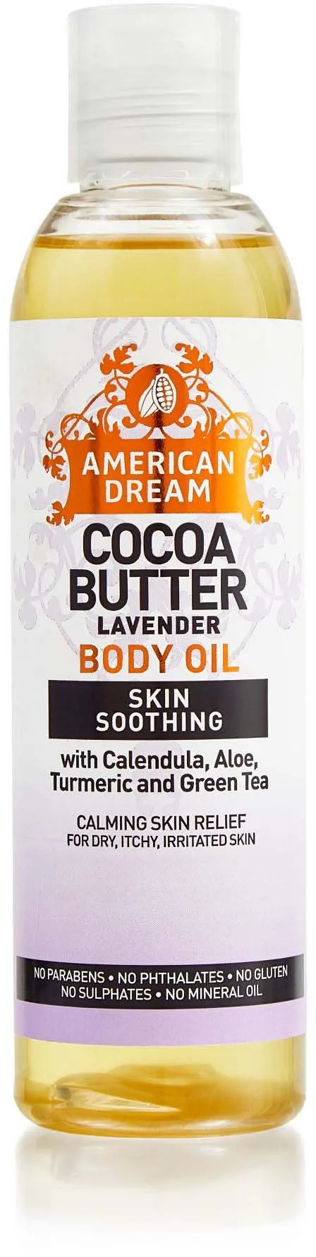 American Dream Lavender Cocoa Butter Body Oil 200 ml