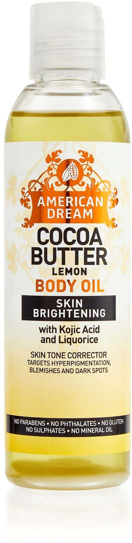 American Dream Lemon Cocoa Butter Body Oil 200 ml
