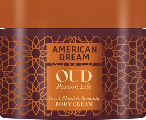 American Dream Oud scented Body Cream - Passion Lily 500 ml