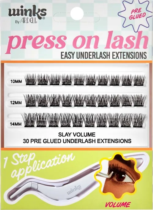 Ardell Winks Press On Underlash Extensions Slay Volume