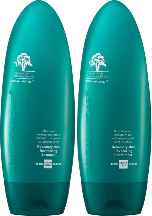 Arganmidas Rosemary Mint Revitalizing Bundle Shampoo 450 ml & Conditioner 450 ml