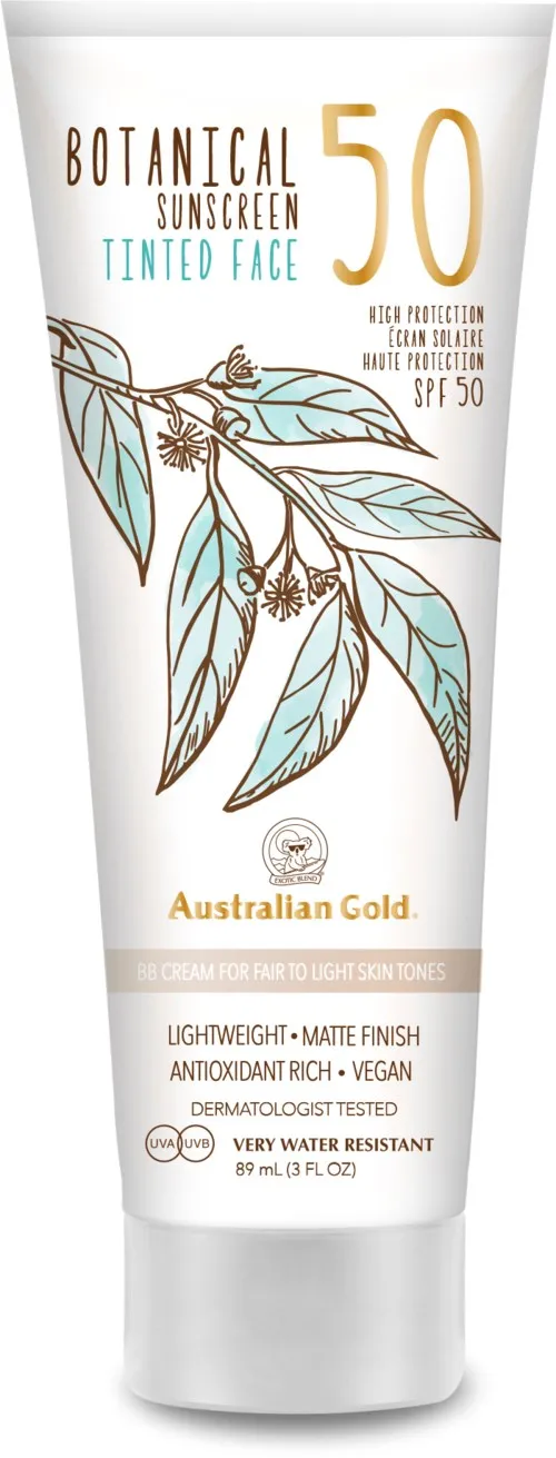 Australian Gold Botanical SPF 50 Botanical Tinted Face Light Light