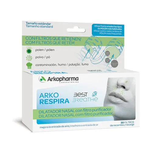 Arkopharma Arkorespira Nasenfilter 1 Standardmodell + 30 Filter