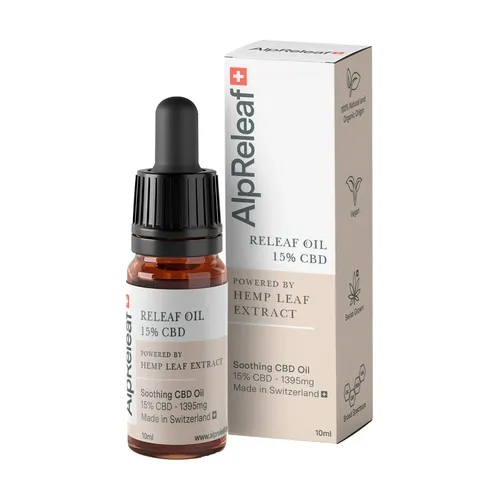 AlpReleaf Releaf 15 % CBD-Hanföl
