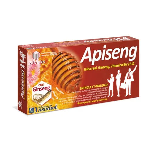 Ynsadiet Apiseng Jelly und Ginseng