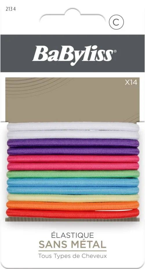 BaByliss Paris Accessories Colored Hair Tie 14 pcs