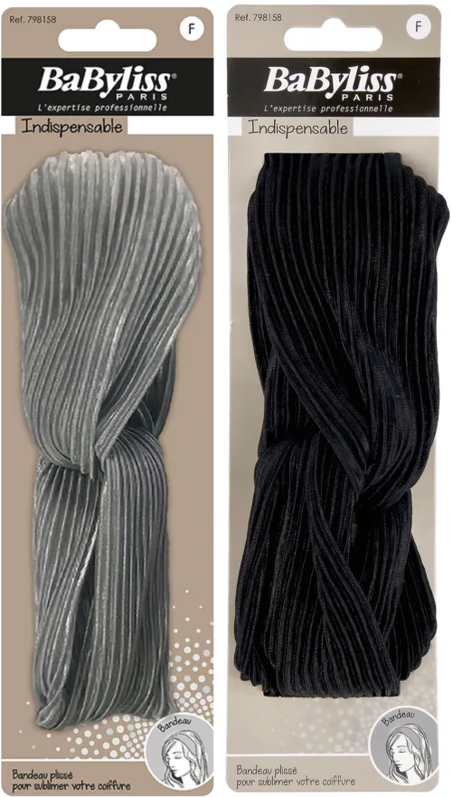 BaByliss Paris Accessories Headband Black/Silver