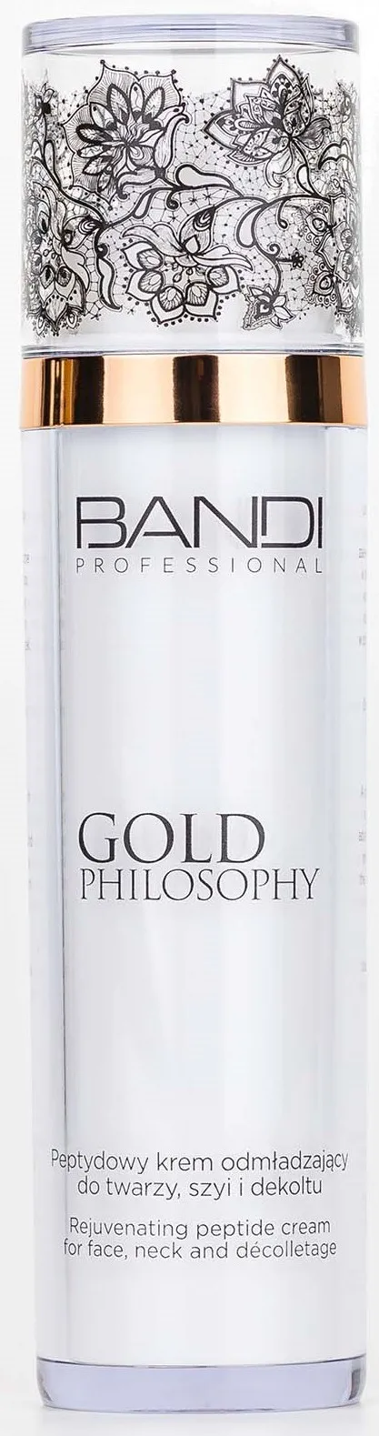 Bandi Gold Philosophy Rejuvenating peptide cream for face, neck and decolletage 50 ml