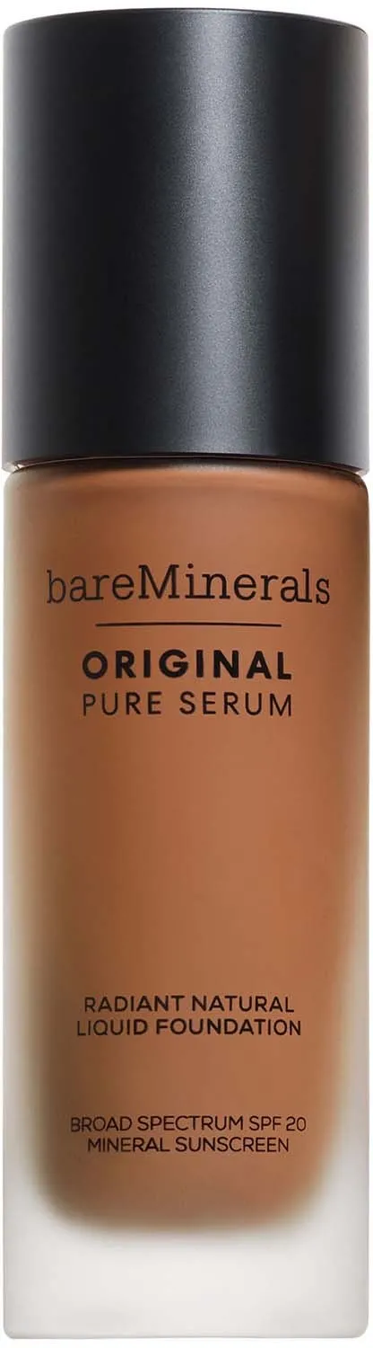 bareMinerals Original Pure Serum Radiant Natural Liquid Foundation Mineral SPF 20 Deep Warm 5