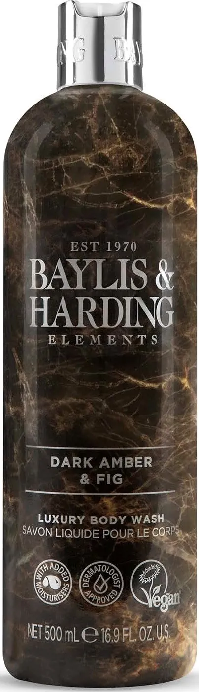 Baylis & Harding Elements Dark Amber & Fig Body Wash 500 ml