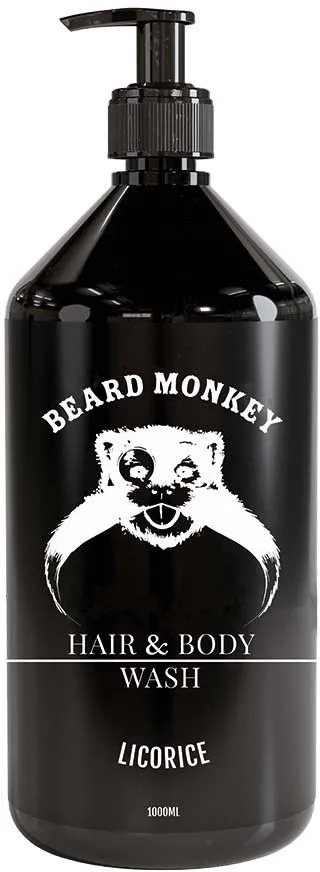 Beard Monkey Hair & Body Licorice 1000 ml