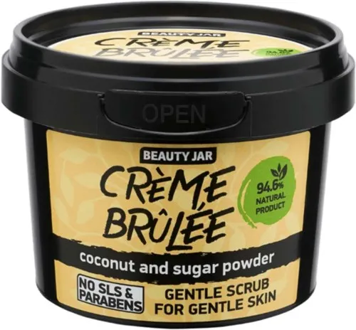 Beauty Jar Crème Brûlée Gentle Face Scrub 120 g
