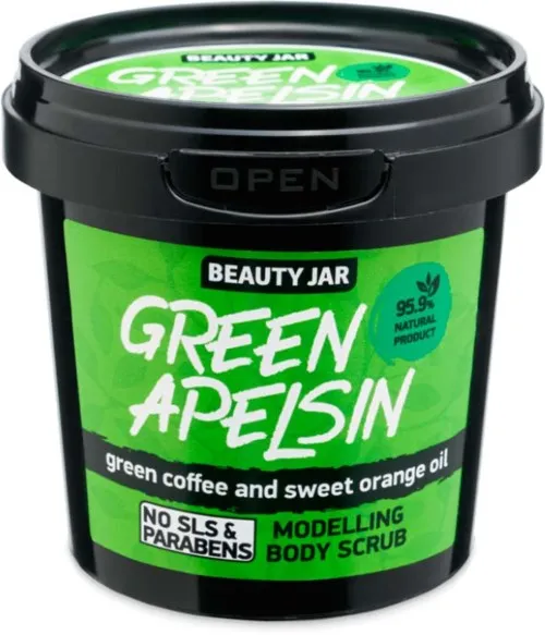 Beauty Jar Green Appelsin Body Scrub 200 g