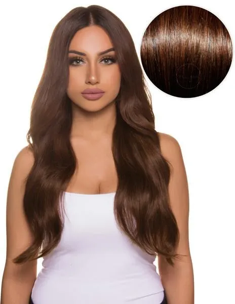 Bellami Hair Extensions Bellissima 220 g Chocolate Brown