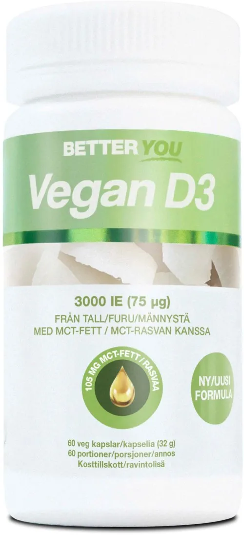Better You Vegan D3 3000IE + MCT-fett 60 St.