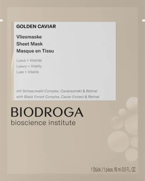 Biodroga Bioscience Institute Golden Caviar Sheet Mask 16 ml