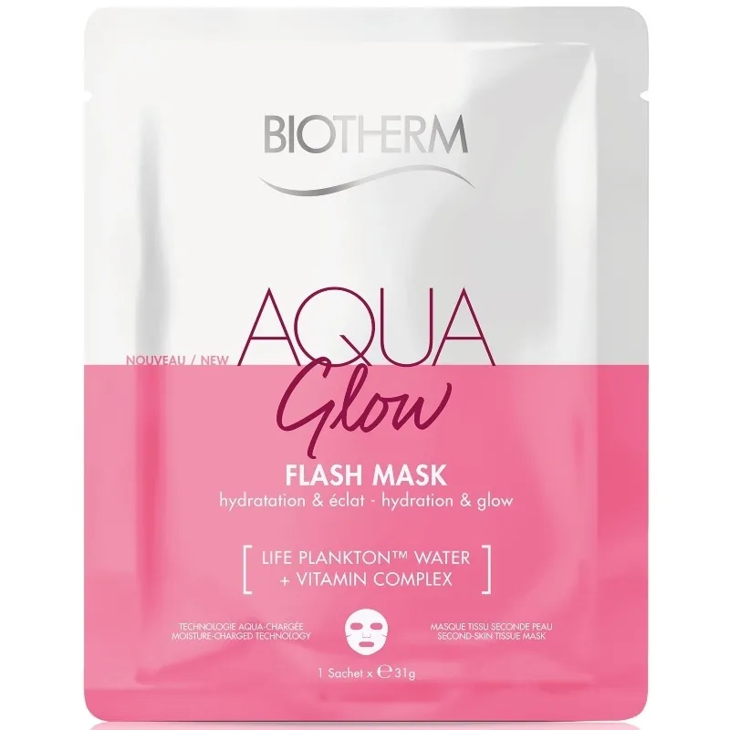 Biotherm Aqua Glow Flash Moisturizing Mask 31 gr. - 1 Piece