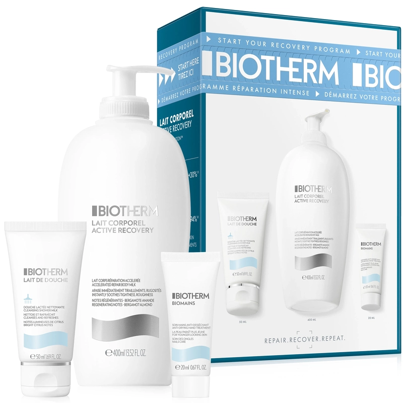 Biotherm Lait Corporel Active Recovery Routine Set