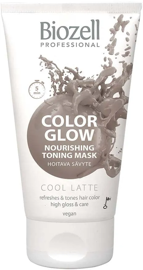 Biozell Color Glow Nourishing Toning Mask Cool Latte