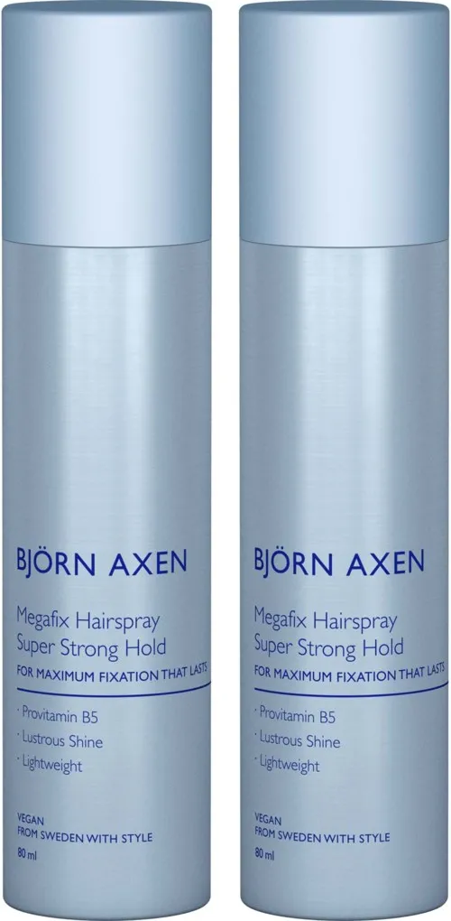 Björn Axen Megafix Hairspray 80 ml x 2