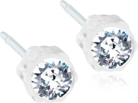 Blomdahl Medical Plastic 4mm Crystal