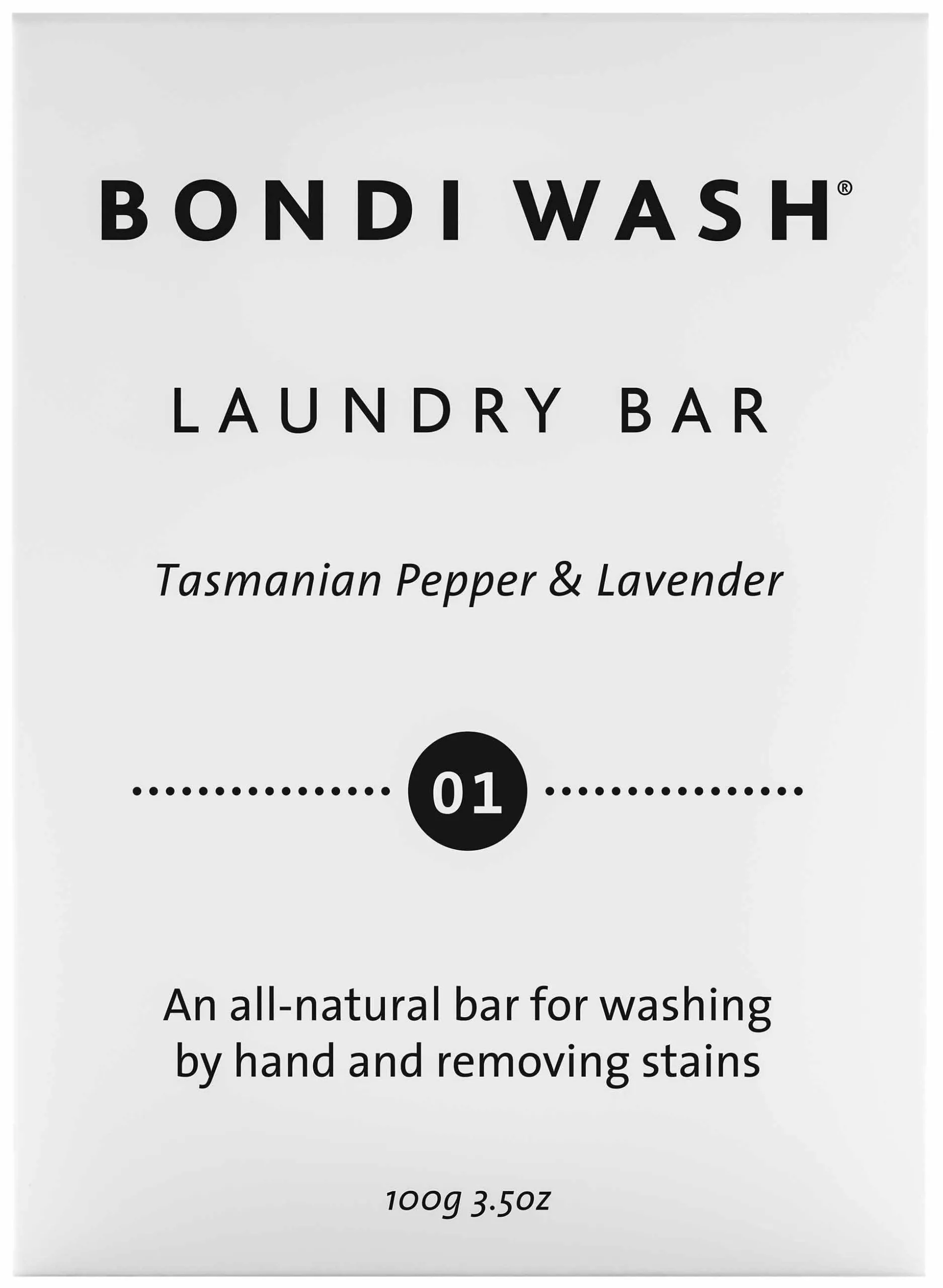 Laundry Bar Tasmanian Pepper & Lavender