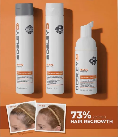 Bosley Reveive Color treated hair Starter Pack