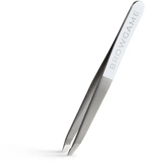 Browgame Cosmetics Original Slanted Tweezer White