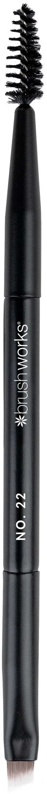Brushworks No. 22 Double Ended Brow Brush and Spoolie