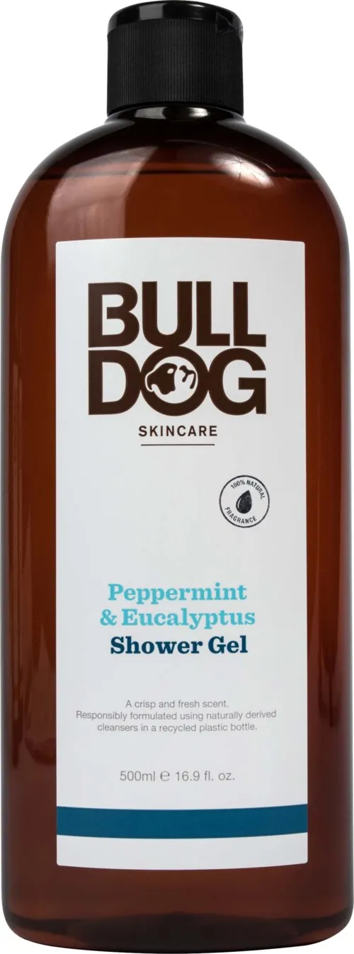 Bulldog Peppermint & Eucalyptus Shower Gel 500 ml