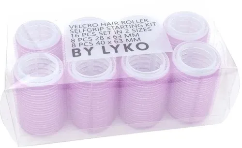 By Lyko Self Grip Hair Roller Starting Kit 16 pcs