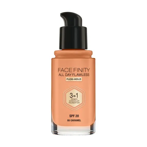 Max Factor Facefinity den ganzen Tag makellose 3-in1 Foundation # 85 Karamell