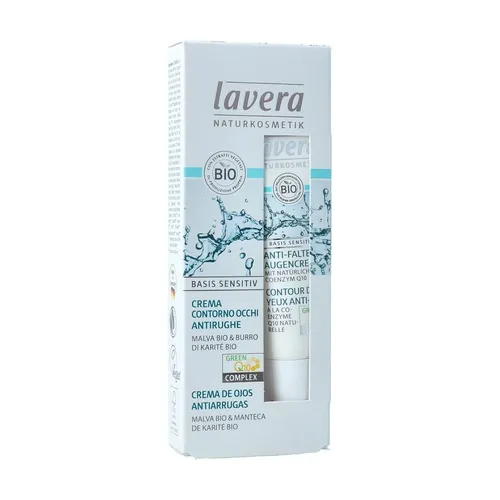 Lavera Basisempfindliche Anti-Aging-Augenkontur Q10 Shea Malva Bio
